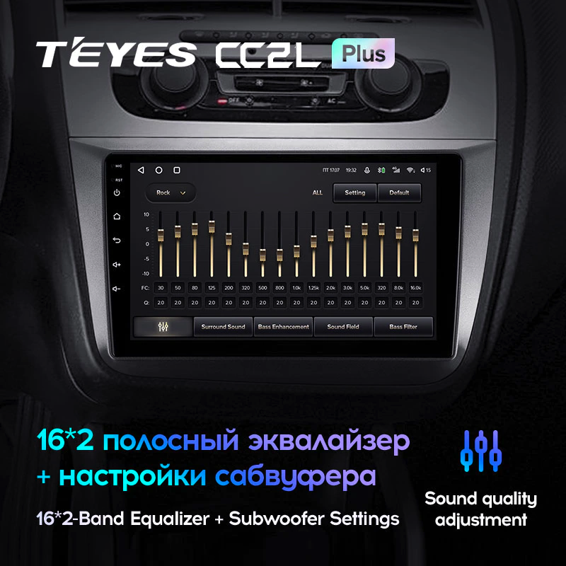 Автомагнитола штатная Teyes CC2L Plus 2/32 для Seat Altea 5P 2004-2015 Seat Toledo 5P III 2004-2009 Android (1737720580) - фото 4