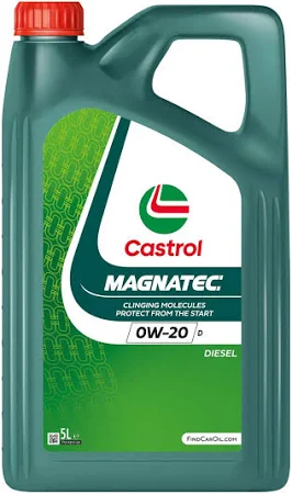 Моторное растите л ьное масло Castrol Magnatec D 0W-20 Ford Logo 5 л