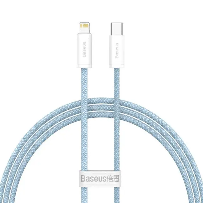 Кабель BASEUS Dynamic Series Fast Charging Cable Type-C to Lightning CALD000003 20W 1 м Blue