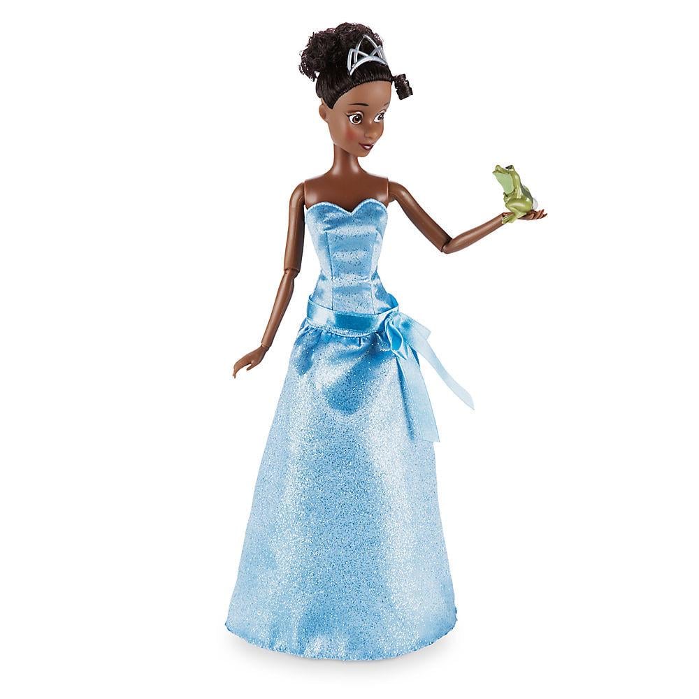 Кукла Тиана Disney The Princess and the Frog 5 точек артикуляции Синее платье 30 см (897815)