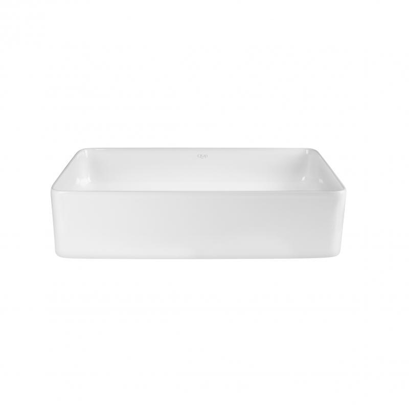 Раковина подвесная моноблок Qtap Tern QT1711A055W White - фото 2