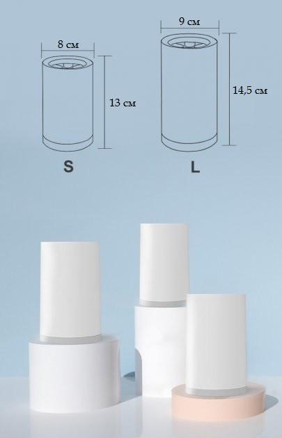 Лапомойка для собак Carno 8x13 см Белый с серым (1282945799) - фото 9