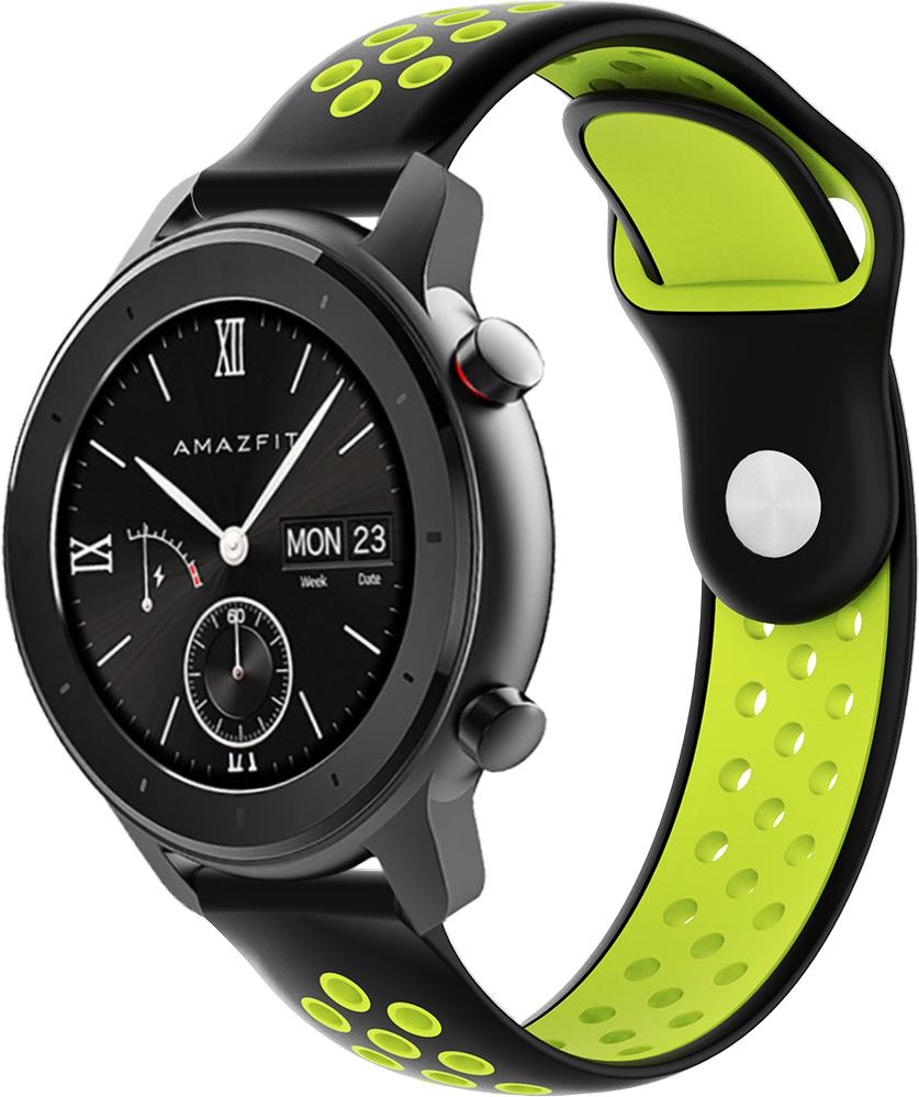 Ремінець Sport для Amazfit GTR 42 мм Black Green (23037-4A)