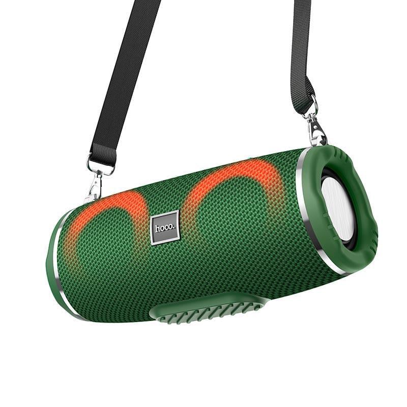 Портативна колонка Hoco Sports BT speaker HC12 IPX4 BT5.0 USB/AUX/TF/FM 2h Bluetooth Green (557973)