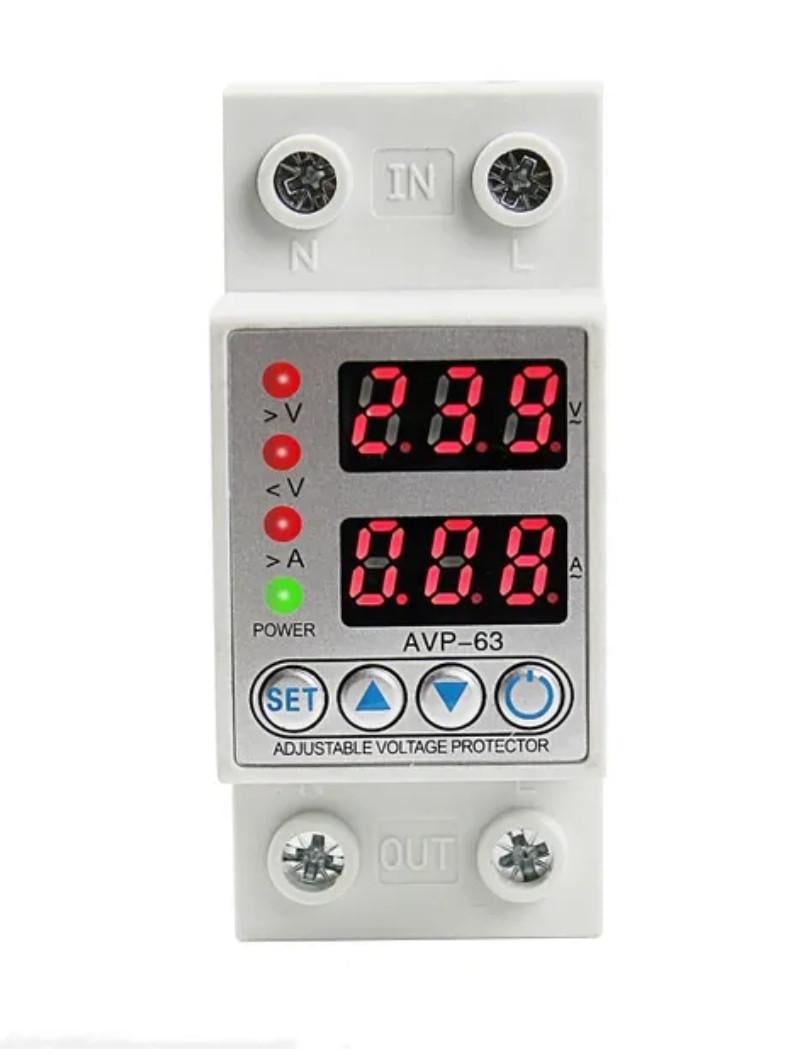 Реле напряжения и тока Kampa AVP-63 (26407430)