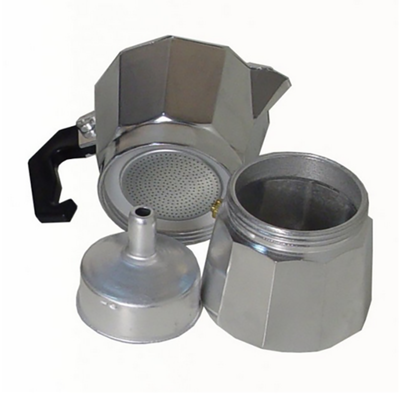 Гейзерна кавоварка Unique UN-1911 алюміній 135 мл (23913132) - фото 7 Гейзерна кавоварка Unique UN-1911 алюміній 135 мл (23913132) - фото 7