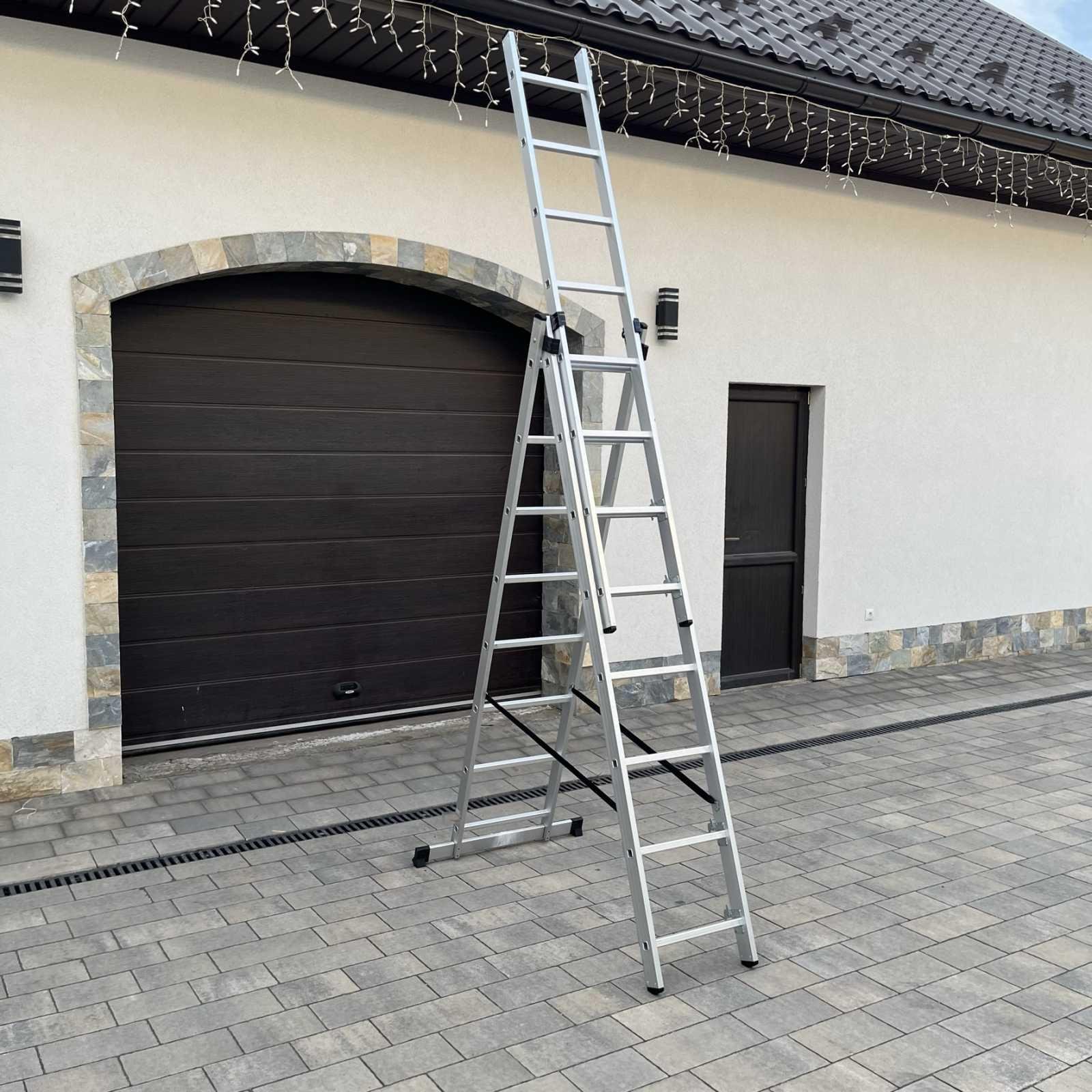 Лестница алюминиевая Higher универсальная раскладная 3х8 (10174477) - фото 7 Лестница алюминиевая Higher универсальная раскладная 3х8 (10174477) - фото 7