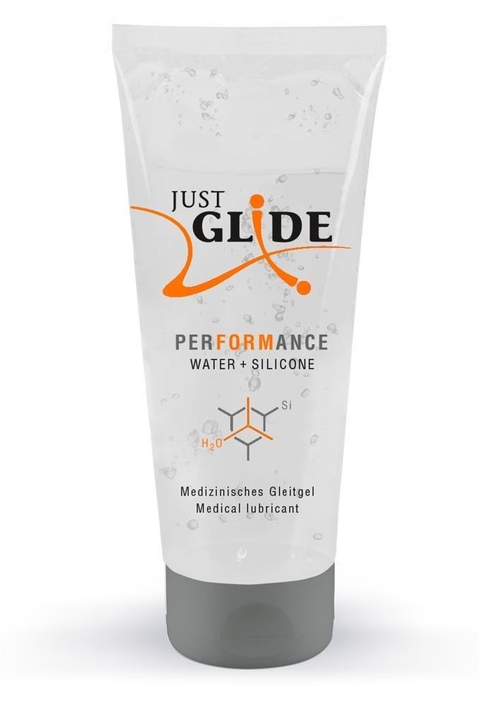Лубрикант на водно-силиконовой основе Just Glide Performance 200 мл (2179336338)