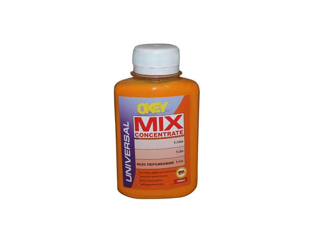 Колер-паста MIX CONCENTRATE універсальна 100 мл Персиковий (142584)