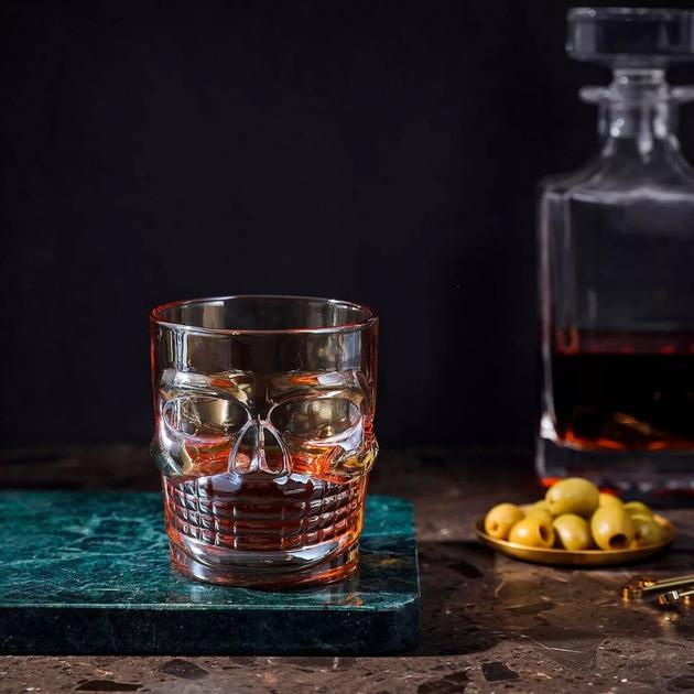 Набор стаканов R29803-Gold Череп 6 шт. 300 мл - фото 3 Набор стаканов R29803-Gold Череп 6 шт. 300 мл - фото 3