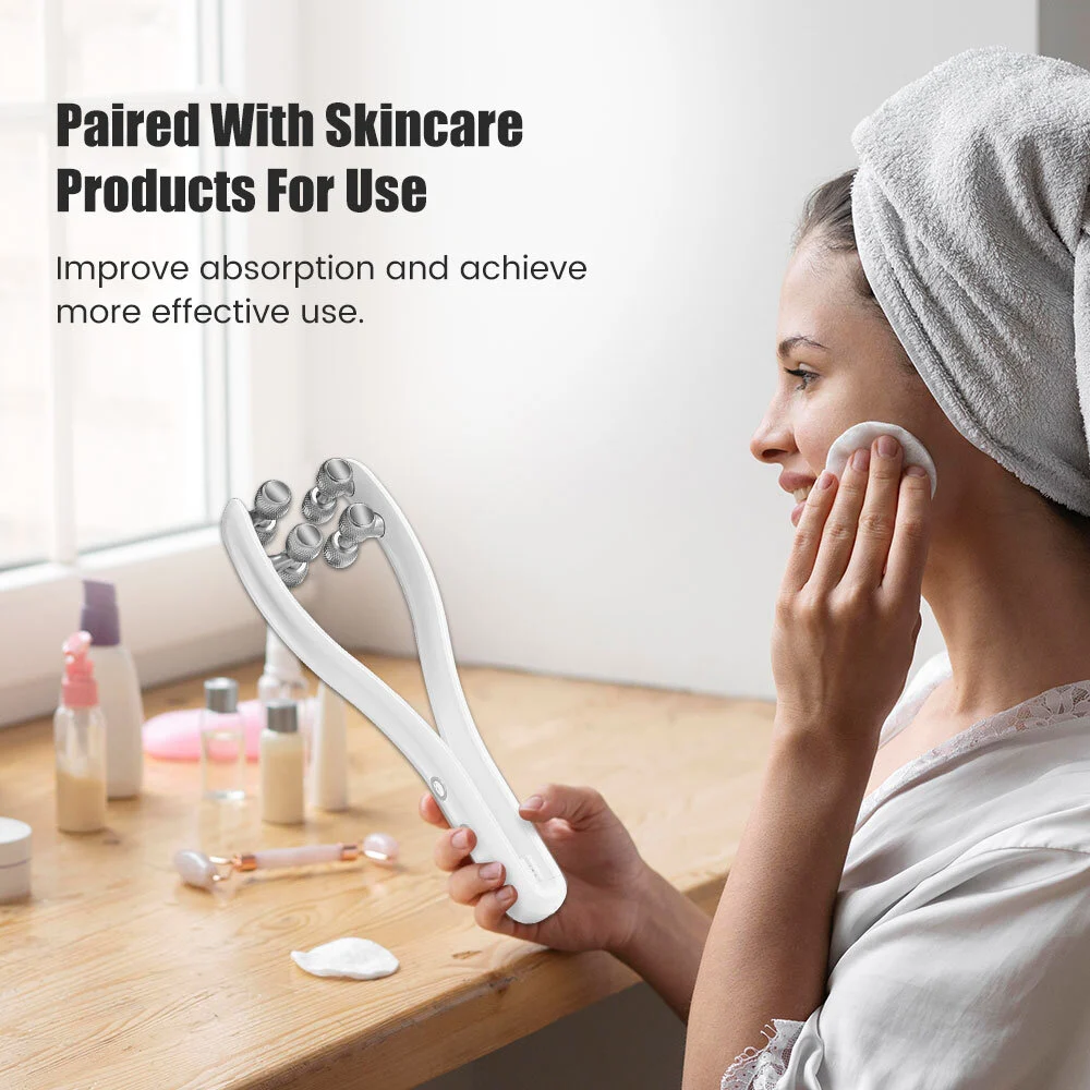 Массажер роликовый для лица 29х11 см - фото 3 Массажер роликовый для лица 29х11 см - фото 3