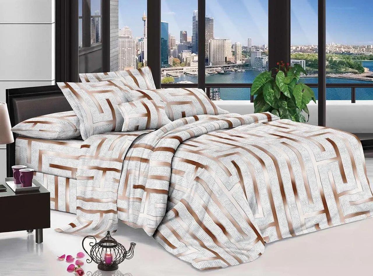 Комплект постельного белья Лабиринт бязь евро 200 x 215 см наволочки 70x70 см (mc2039047)