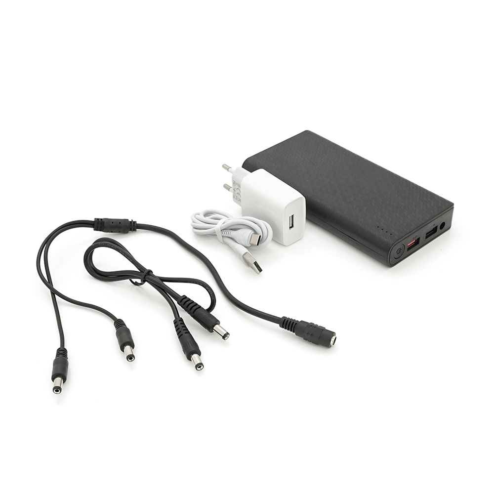 Источник бесперебойного питания USB 5V/2A DC9V/2,7A 12V/1,5A 14000 mAh 7х2000 mAh 460 г Black (YUT_V7765) - фото 8 Источник бесперебойного питания USB 5V/2A DC9V/2,7A 12V/1,5A 14000 mAh 7х2000 mAh 460 г Black (YUT_V7765) - фото 8