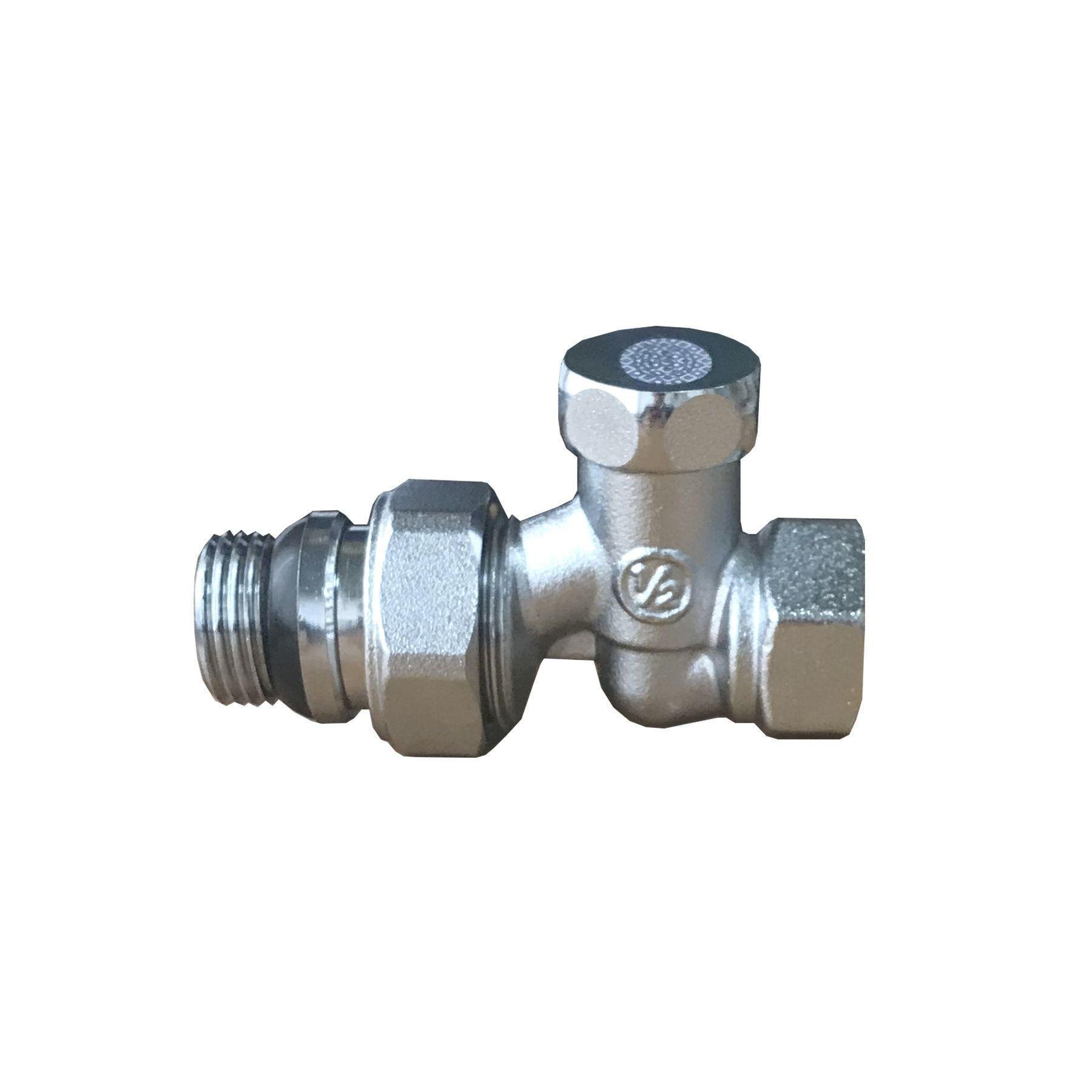 Кран для радіатора прямий Solomon 161405 з гумовим ущільнювачем під ключ 1/2" (000015232) - фото 3