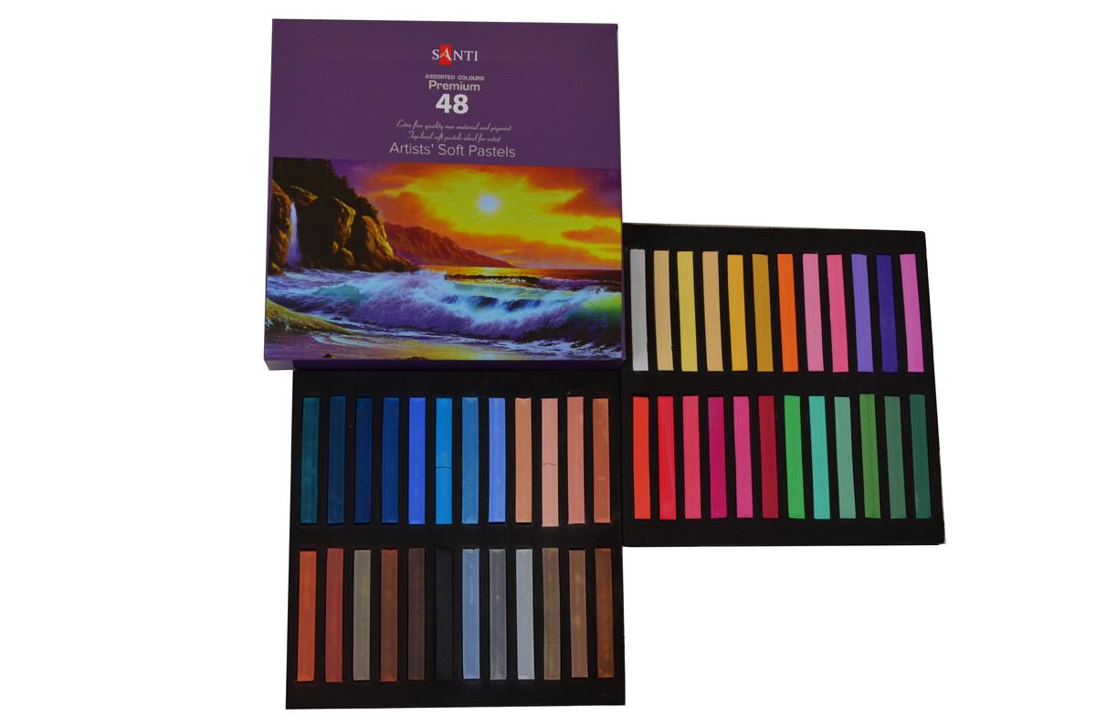 Пастель сухая художественная Santi 48 цвета (353277)