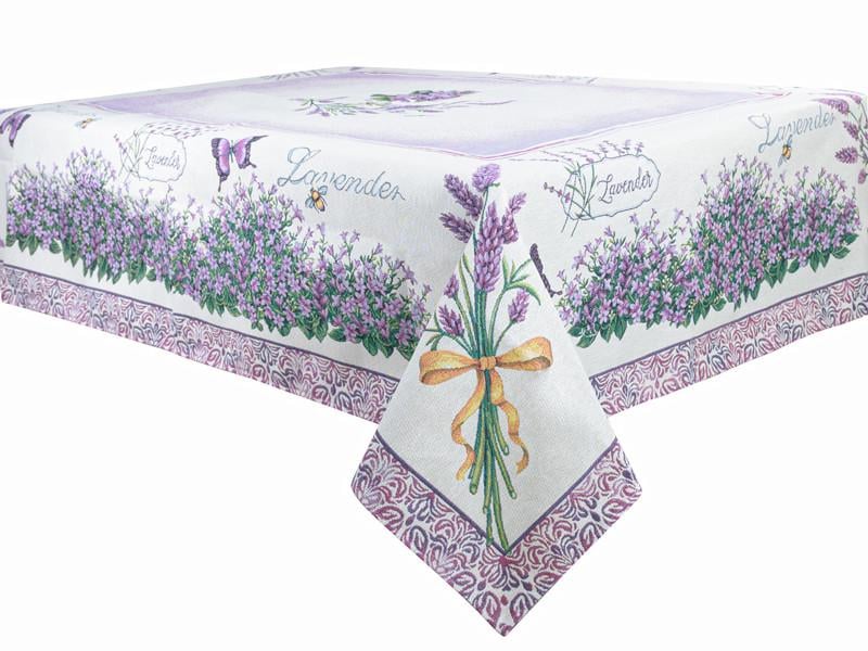 Скатертина Lefard Violette гобеленова 140x180 см (732-028)