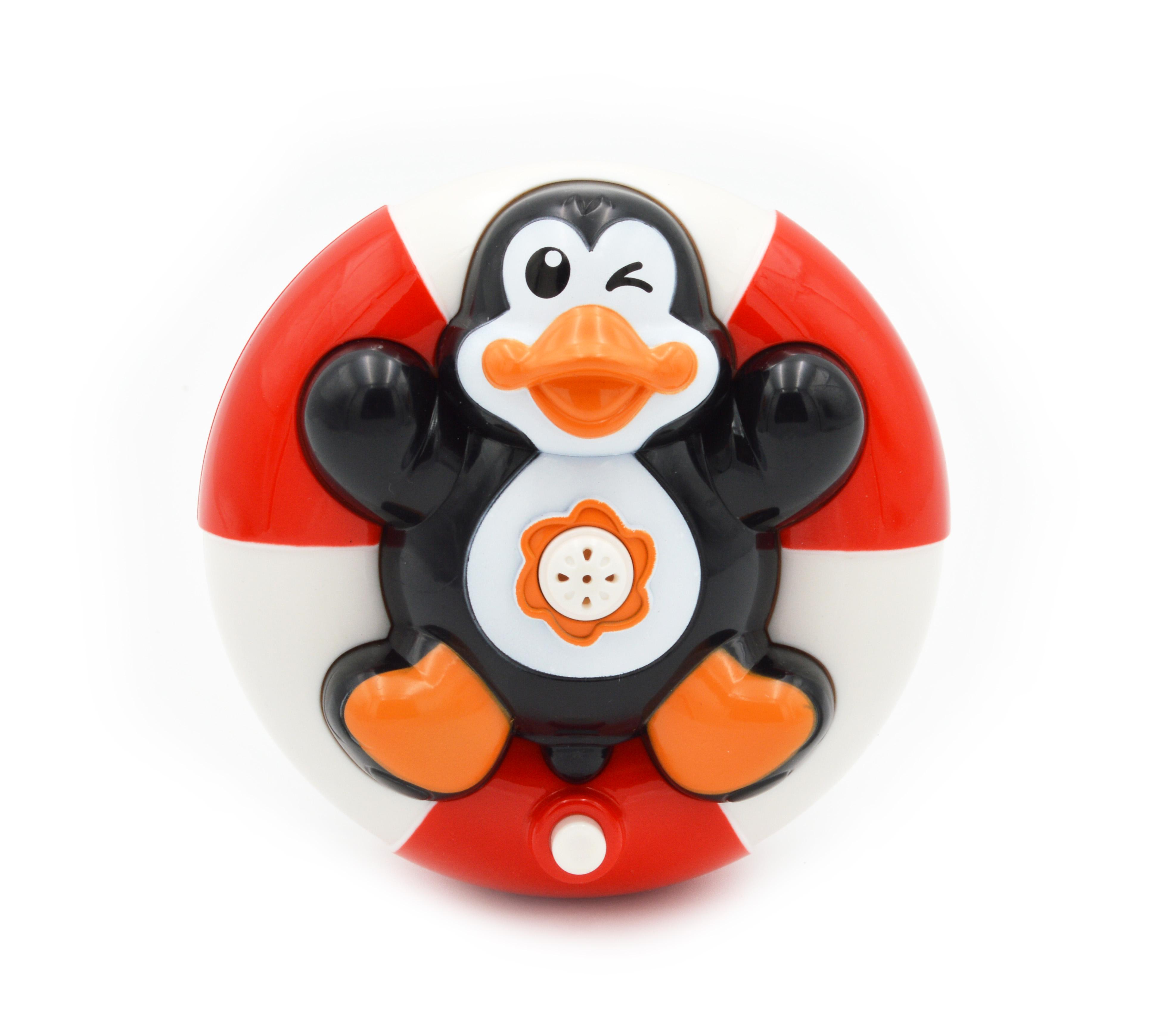 Игрушка для ванны Пингвин с фонтаном на батарейках