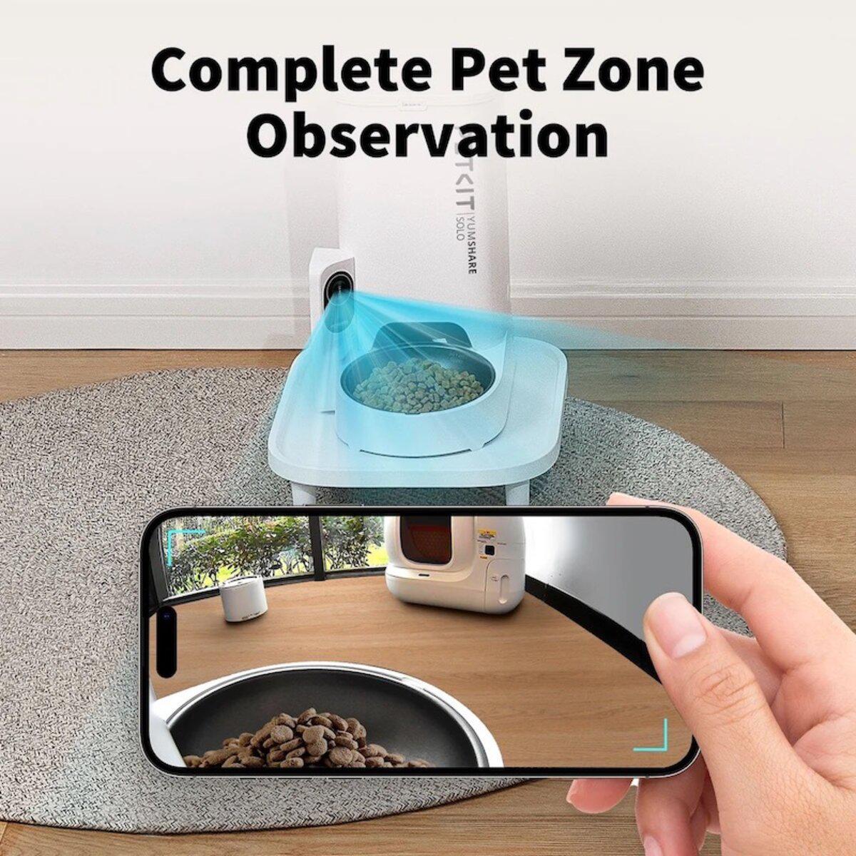 Подставка для кормушки/поилки PETKIT Raised Stand White (PK2316) - фото 4 Подставка для кормушки/поилки PETKIT Raised Stand White (PK2316) - фото 4