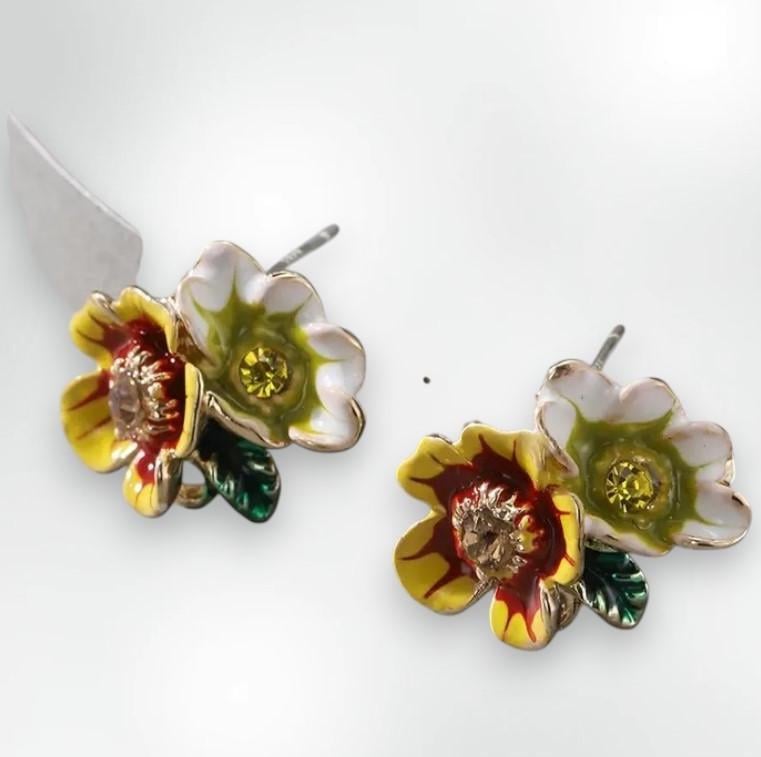Серьги гвоздики женские Liresmina Jewelry LuxAurum028 эмальные Цветы со стразами 2 см Серебристый (35473768) Серьги гвоздики женские Liresmina Jewelry LuxAurum028 эмальные Цветы со стразами 2 см Серебристый (35473768)