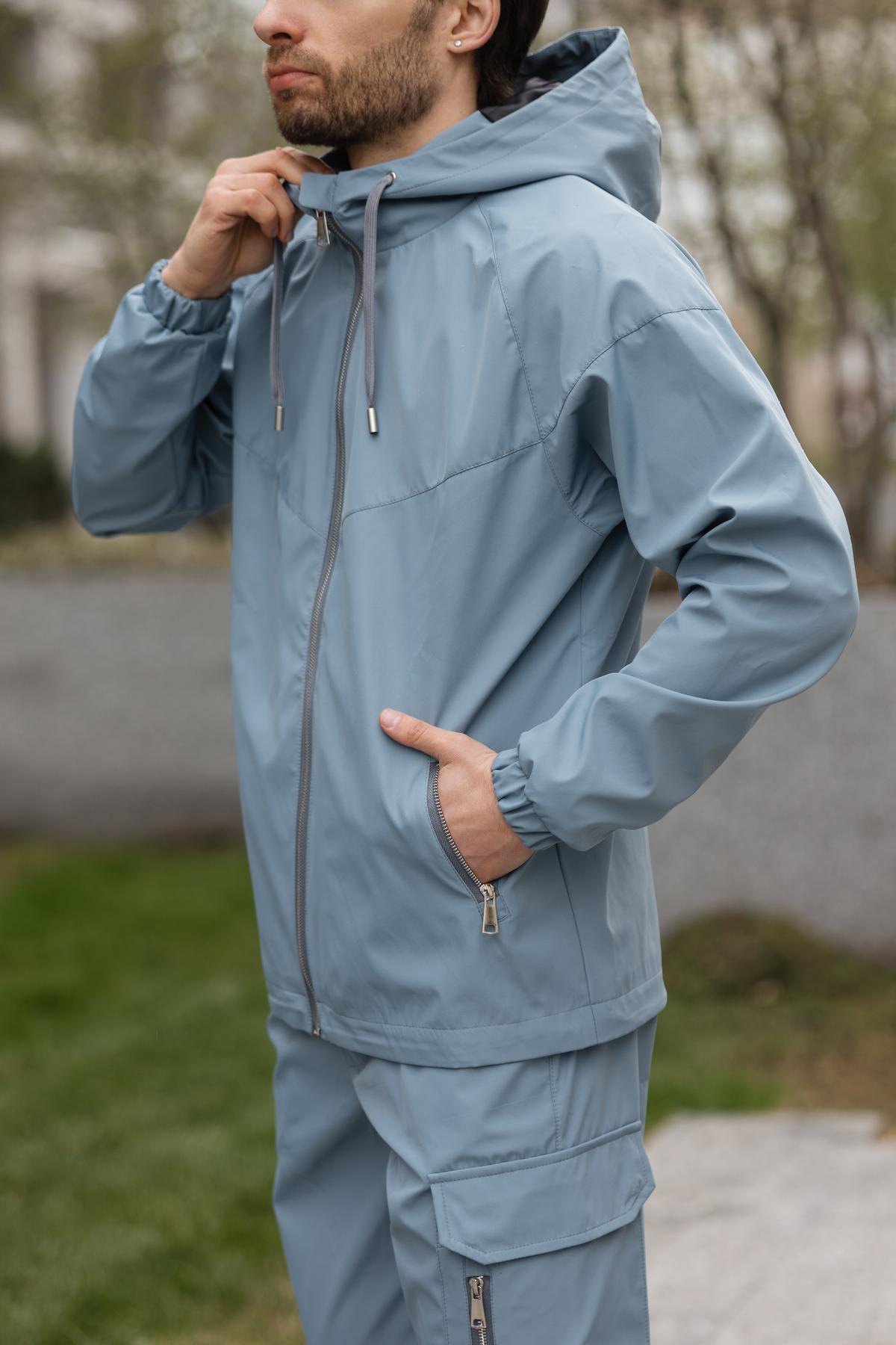 Костюм чоловічий Viter плащівка XXXL Блакитний (1618227087/3/6) - фото 6