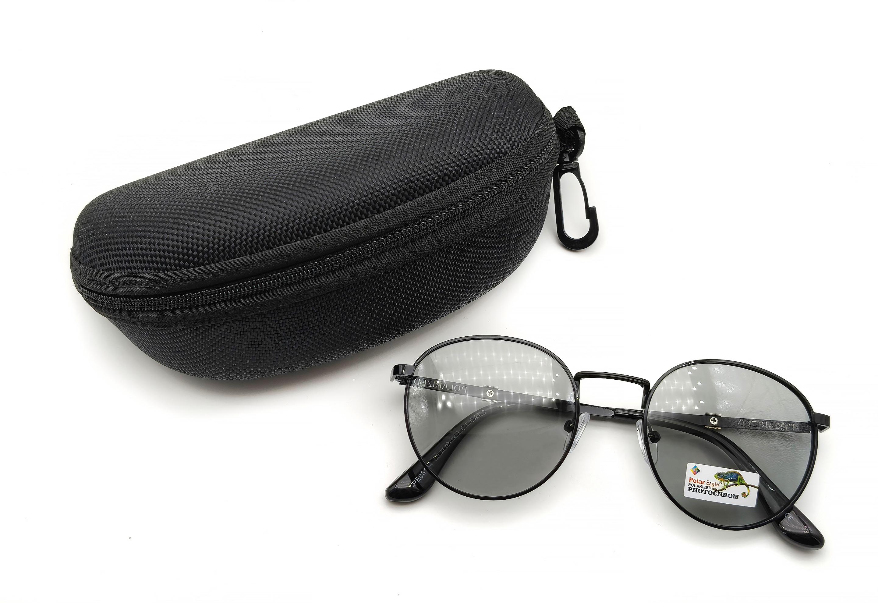 Солнцезащитные очки фотохромные Polar Eagle PE06134 с поляризацией Черный (29889329) - фото 5 Солнцезащитные очки фотохромные Polar Eagle PE06134 с поляризацией Черный (29889329) - фото 5