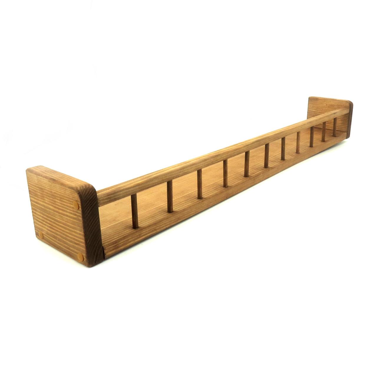 Полка настенная из дерева Эврика 91 см Мускат (НСП-918207)