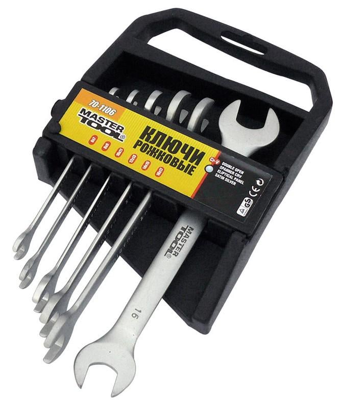 Ключі ріжкові MasterTool PROFI COLD 70-1112 12 шт. 6х7-30х32 мм (DIN3110)