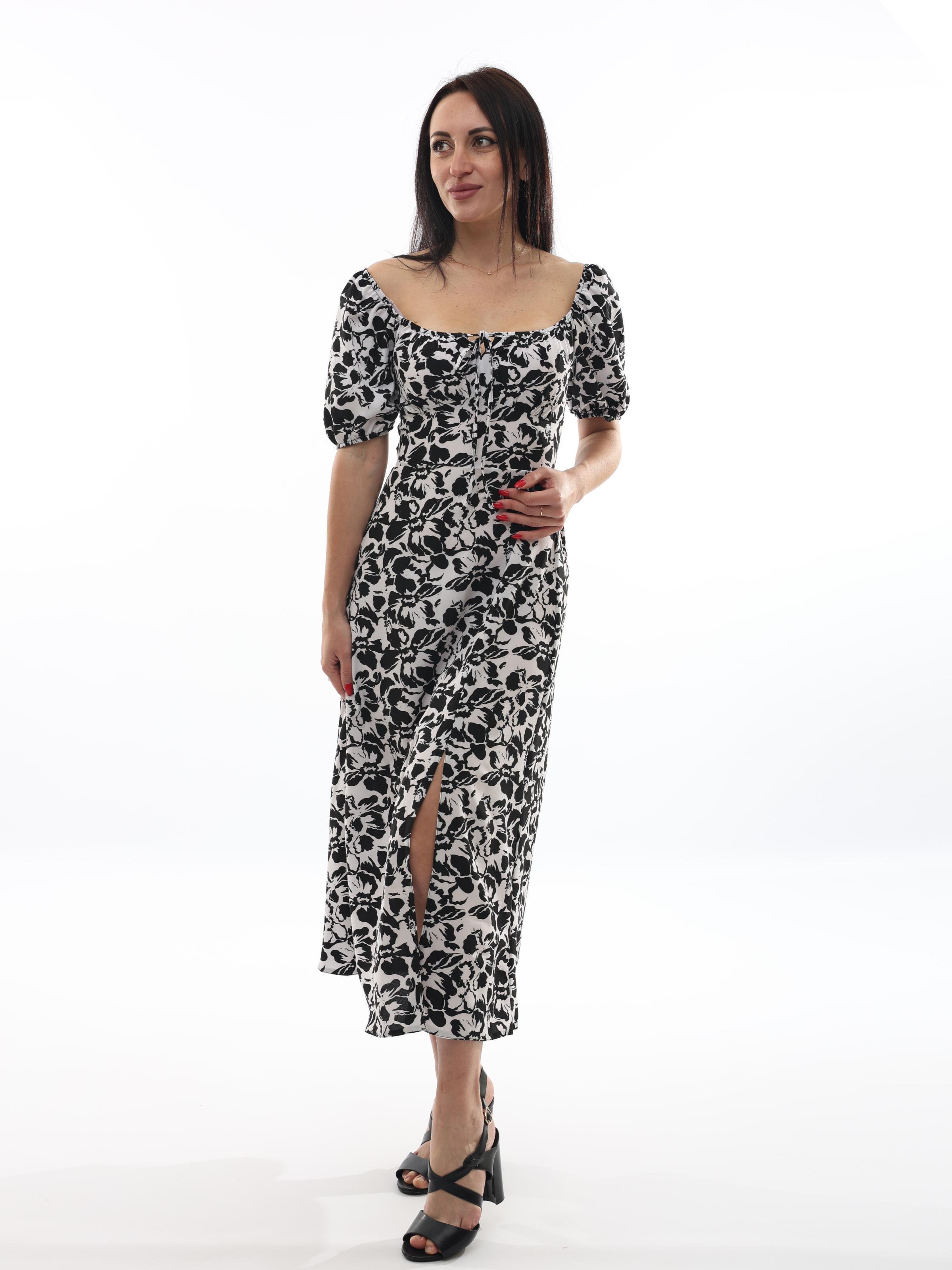 Платье женское СТИЛЬ-В р. 44 Черный (278393-44) - фото 3 Платье женское СТИЛЬ-В р. 44 Черный (278393-44) - фото 3