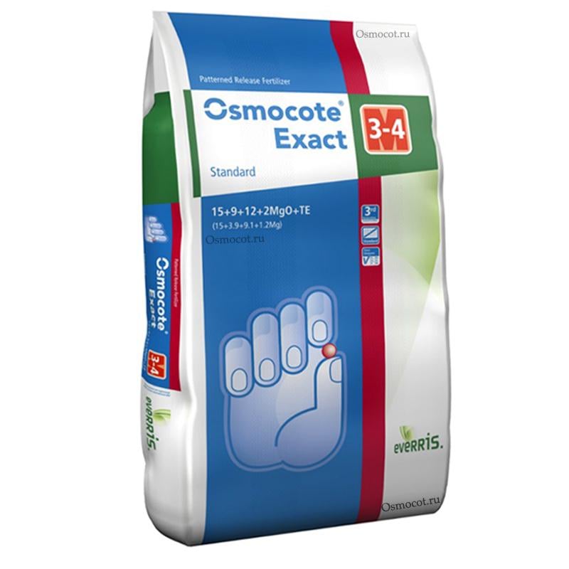 Удобрение Osmocote Exact Standard 3-4 м ТД Гекса-Украина 04-01-237 (IR01657)