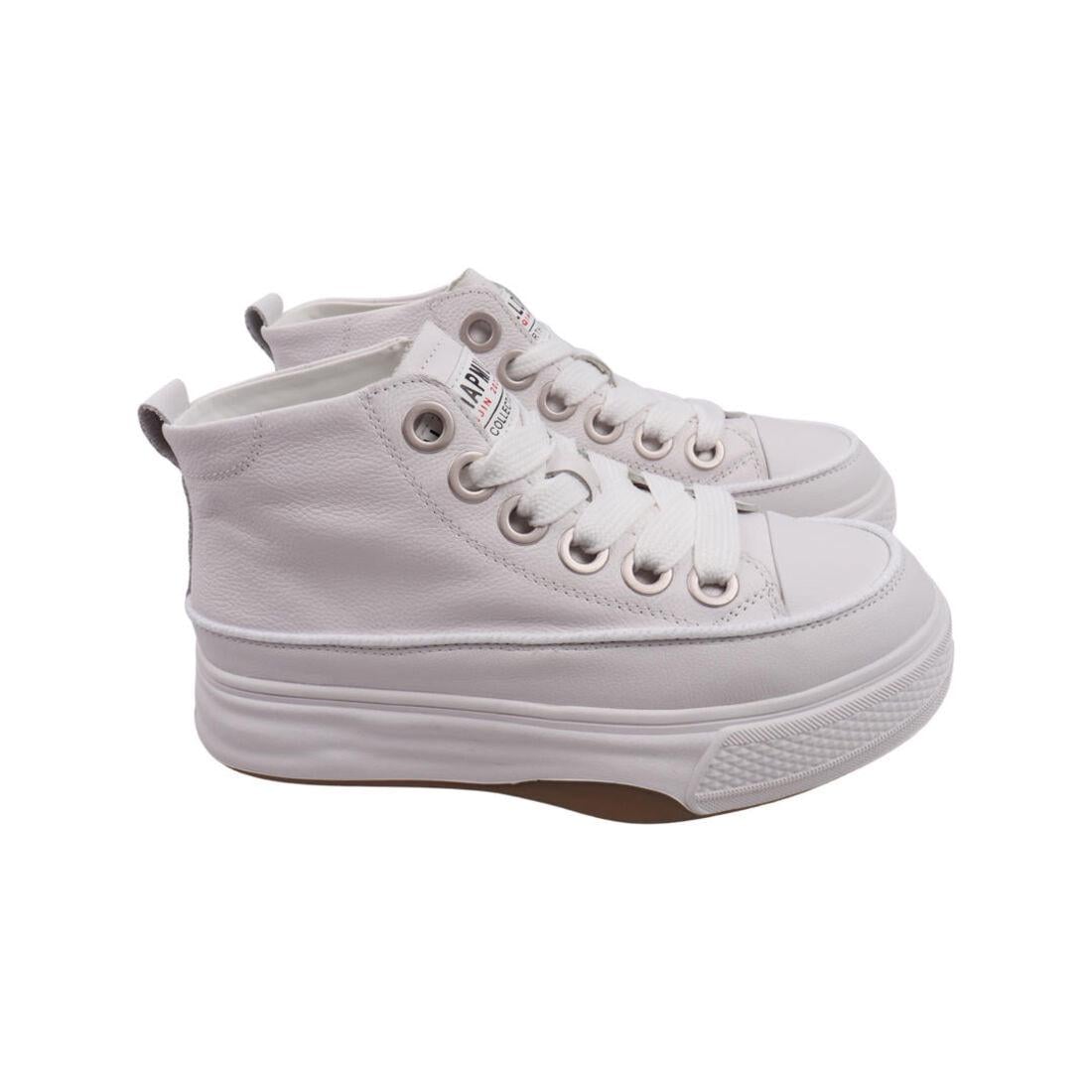 Ботинки женские Melanda из кожи р. 39 Белый (59-22DHS)