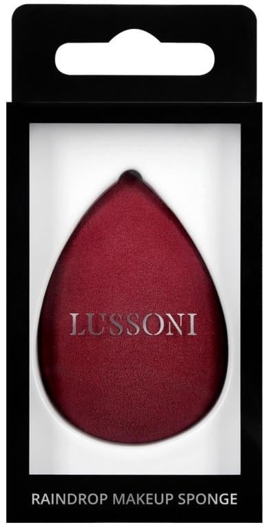 Спонж для макіяжу Lussoni Raindrop Makeup Sponge 1 шт. Burgundy (1533679017)