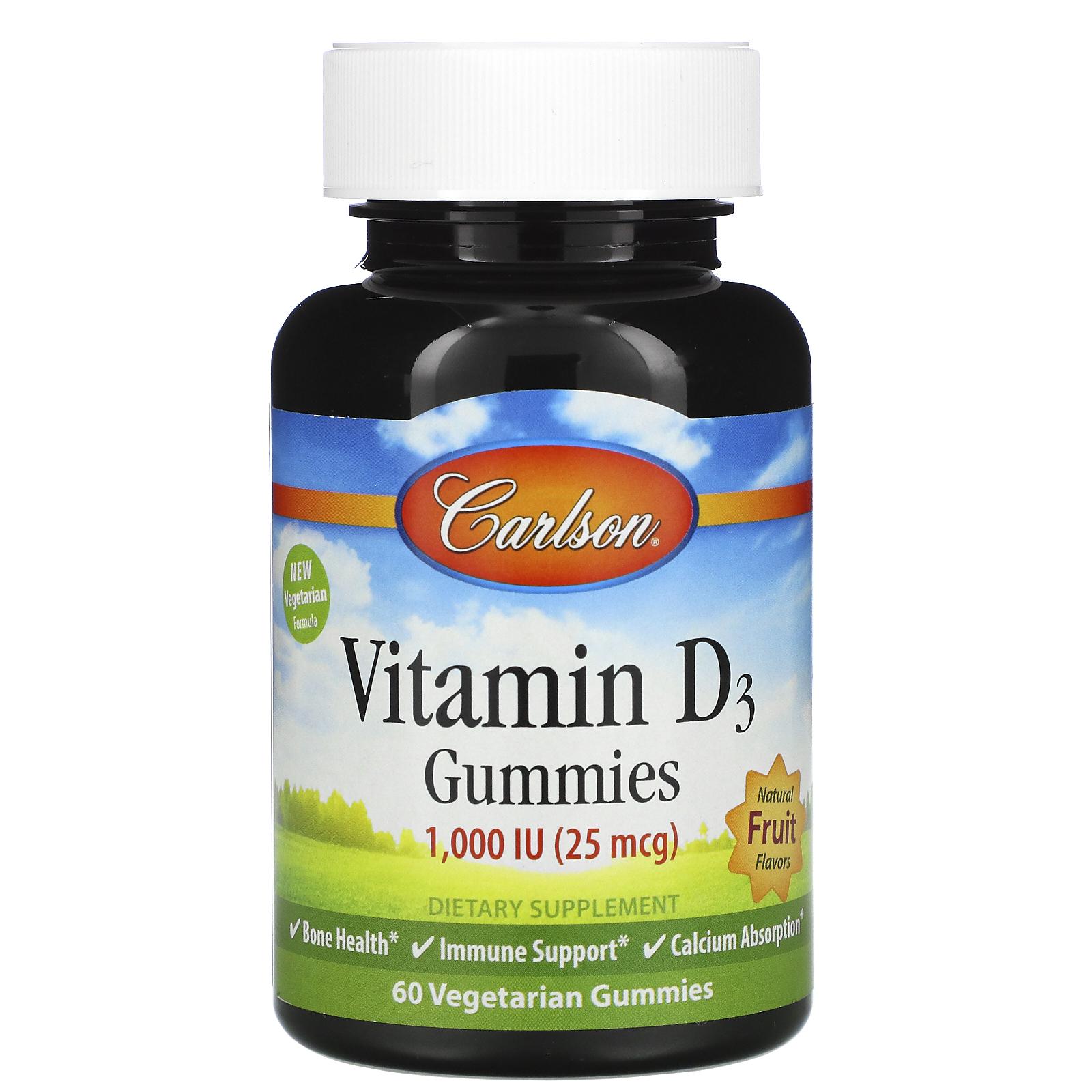 Витамин D3 Carlson Vitamin D3 1000 IU 60 soft gels Витамин D3 Carlson Vitamin D3 1000 IU 60 soft gels