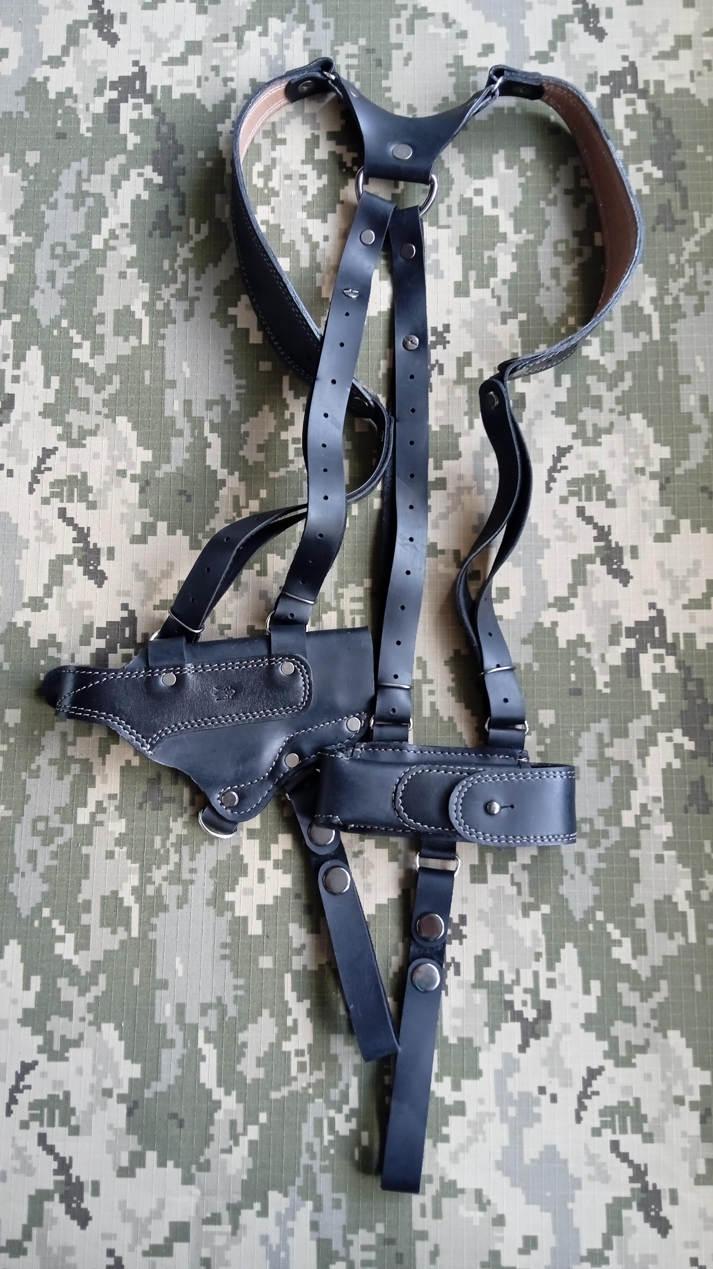 Кобура для Форт 12 из натуральной кожи Черный (26063109)