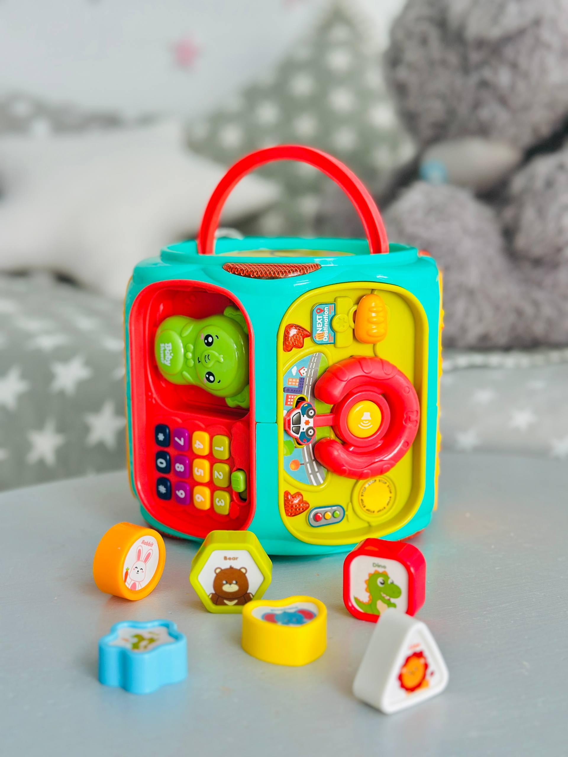 Ігровий центр для дітей Розвиваючий куб інтерактивний від 1 року (2743773613)