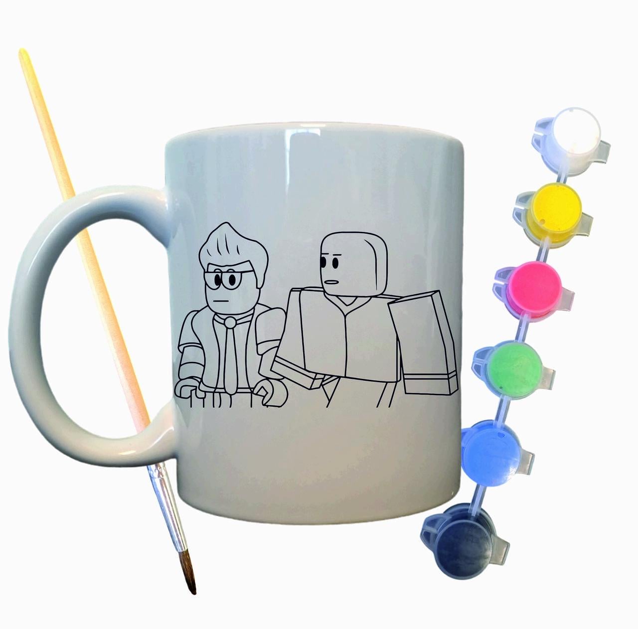 Набор для творчества кружка раскраска виртуальная игра 330 мл Белый (КР0038) Набор для творчества кружка раскраска виртуальная игра 330 мл Белый (КР0038)