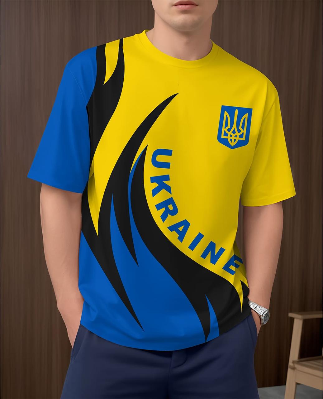 Футболка чоловіча Прапор XS Синій (400151)