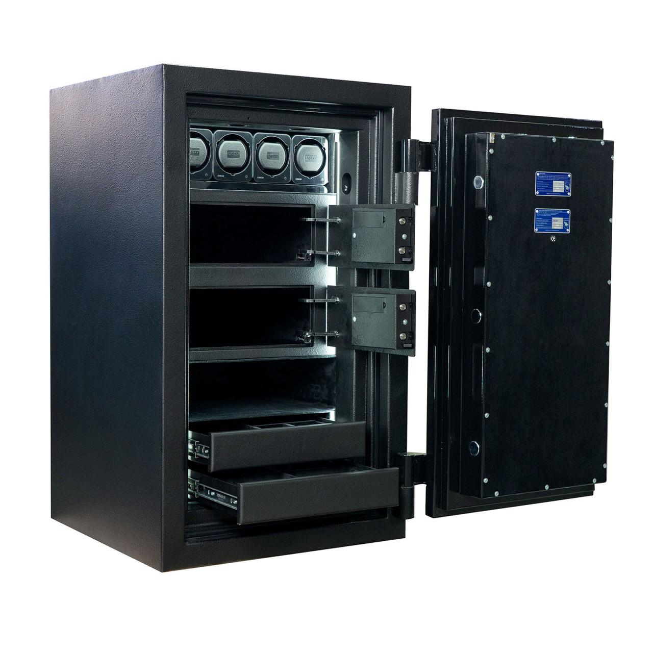 Сейф зламостійкий Griffon CL V.100.K.E FP.AW Black (29747396) - фото 4 Сейф зламостійкий Griffon CL V.100.K.E FP.AW Black (29747396) - фото 4