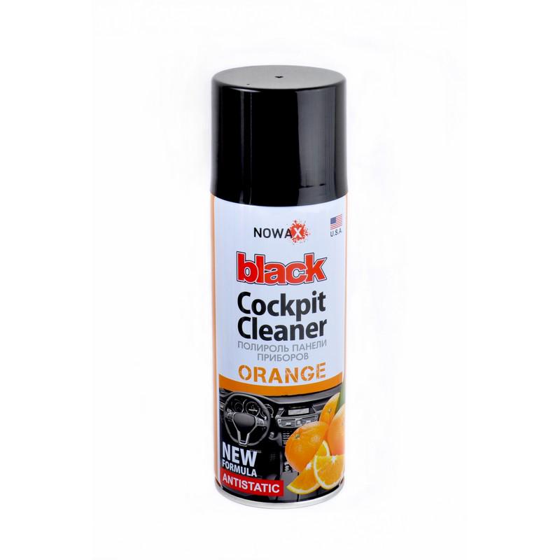 Полироль приборной панели Nowax Black Cockpit Cleaner Orange 200 мл (NX00203)