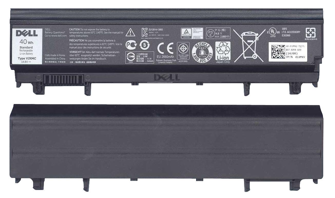 Аккумулятор для ноутбука Dell VJXMC Latitude E5540 14,8V 2660 mAh Black
