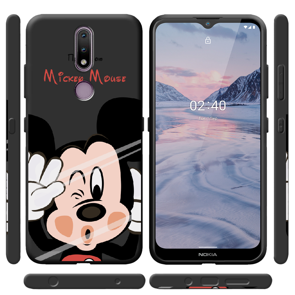 Чохол Boxface Nokia 2.4 Mister M Чорний силікон (41297-cc58-43220) - фото 2