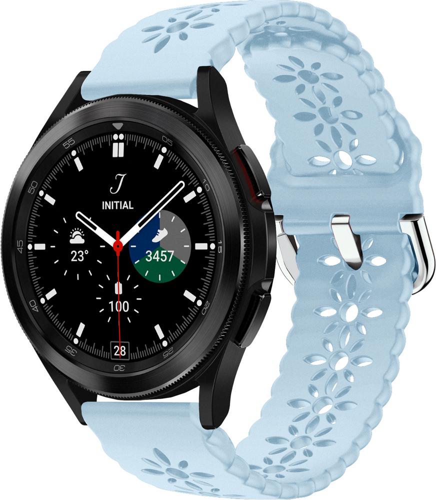 Ремешок Trase для Galaxy Watch 4 Classic 46 мм Blue/Grey (28861-0F) - фото 1