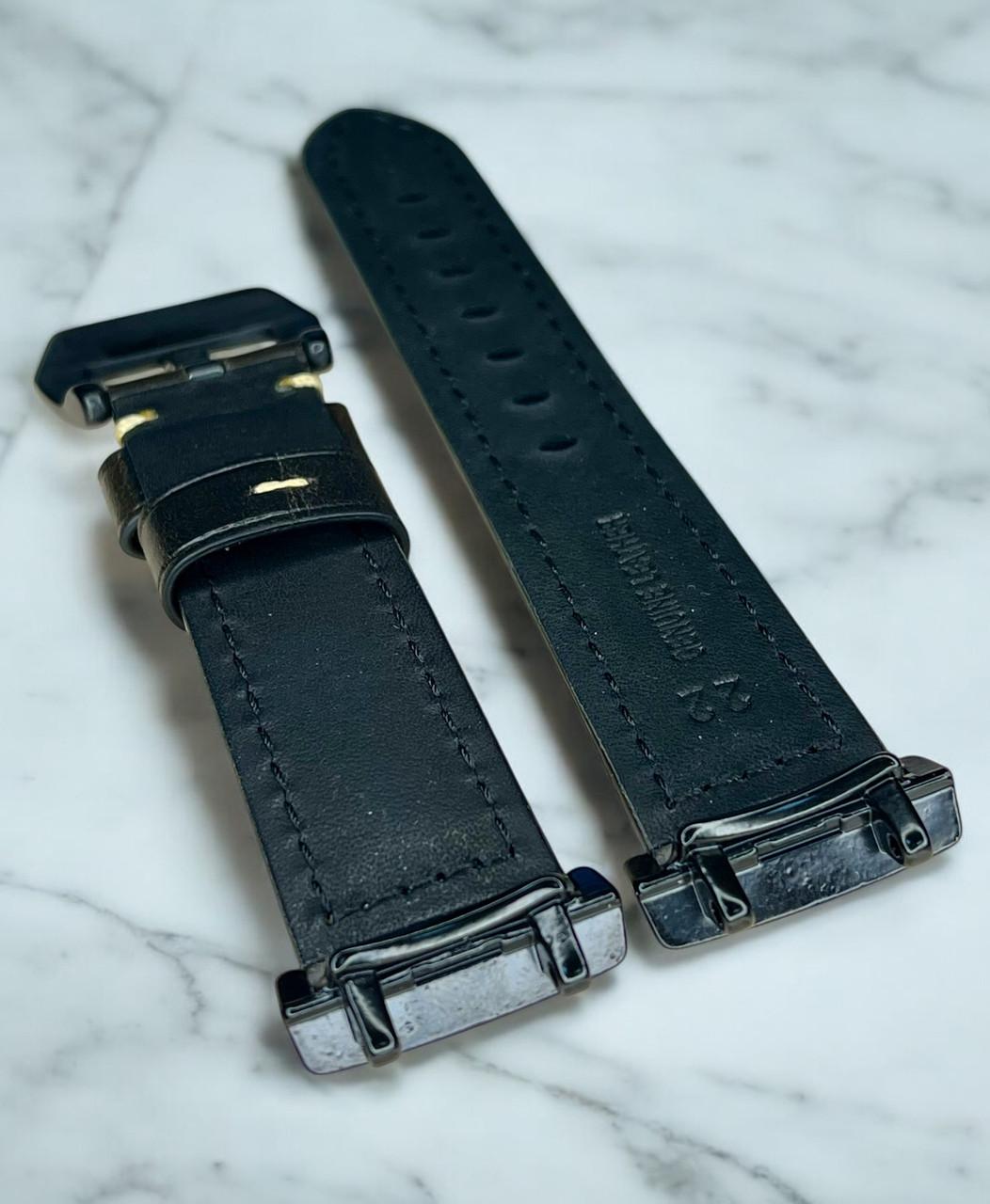 Ремешок кожаный Primolux F001 Black buckle для часов Xiaomi Amazfit T-Rex 3 W2323GL2N Dark Brown (2661897920) - фото 7 Ремешок кожаный Primolux F001 Black buckle для часов Xiaomi Amazfit T-Rex 3 W2323GL2N Dark Brown (2661897920) - фото 7