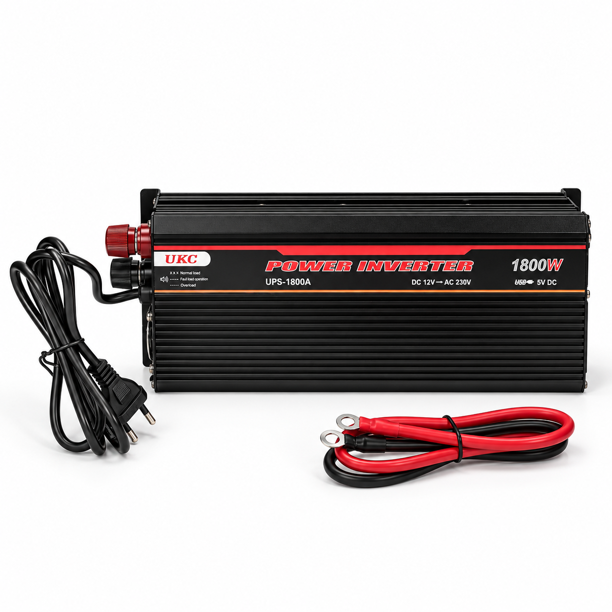Преобразователь напряжения UKC 1800W 12V-220V (UPS-1800)