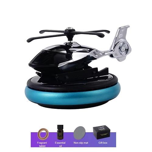 Ароматизатор многоразовый Вертолет на солнечной батарее Синий (00000065617) - фото 4 Ароматизатор многоразовый Вертолет на солнечной батарее Синий (00000065617) - фото 4