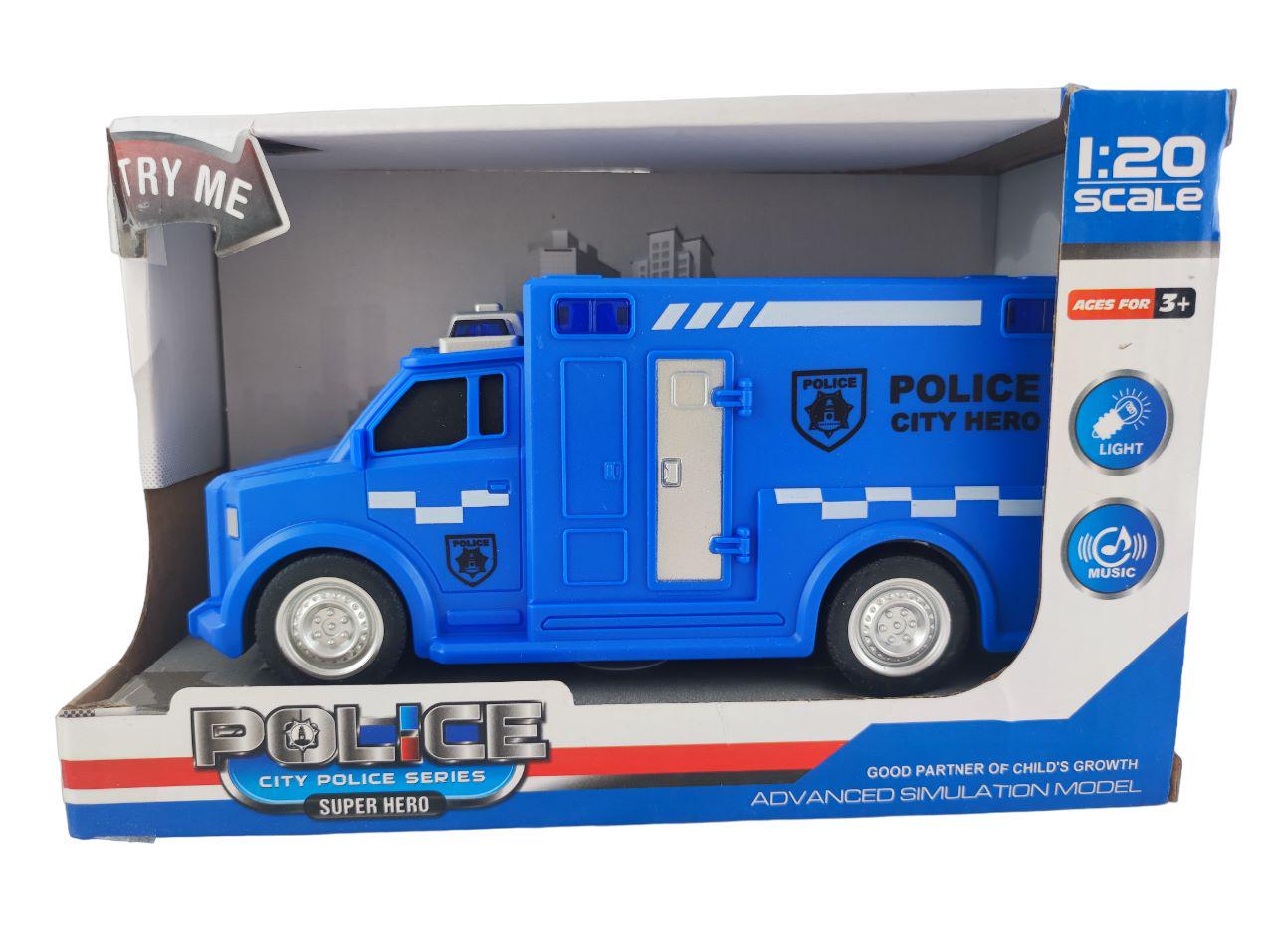 Игрушечная машинка Скорой помощи в коробке Синий (000023) Игрушечная машинка Скорой помощи в коробке Синий (000023)