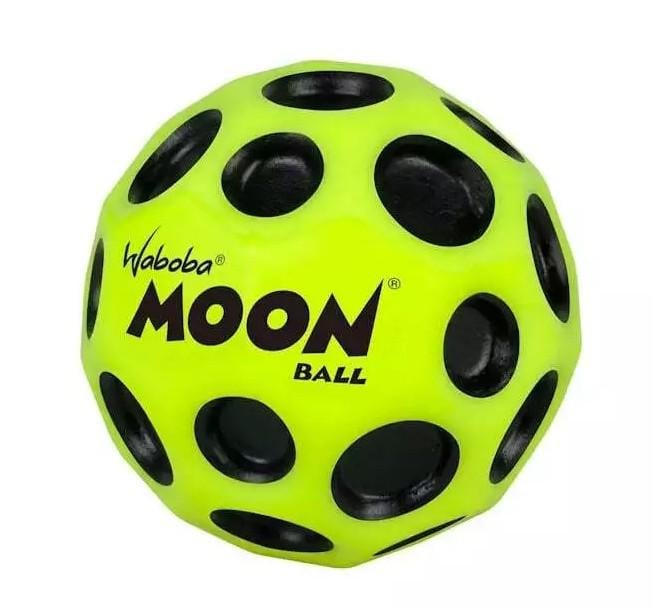 Мяч Waboba Moon 6 см Желто-черный