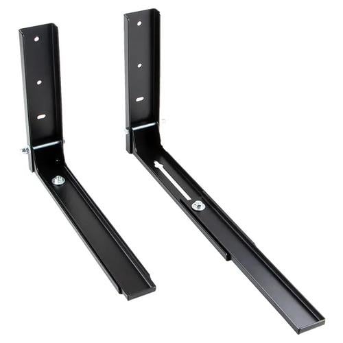 Крепление кронштейн Muller для микроволновой печи 2 шт. Черный (58737)