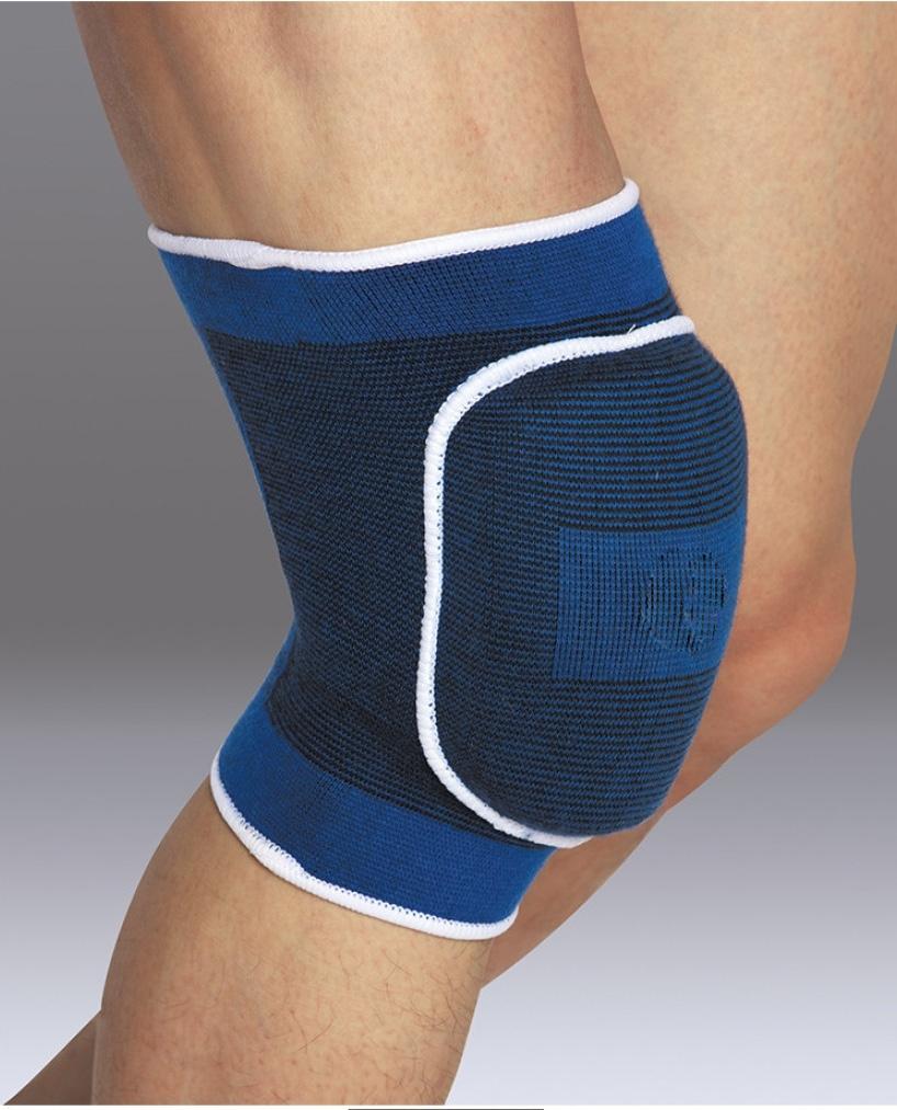 Наколенник тканевый LiveUp KNEE SUPPORT S/M Синий (LS5706-SM) - фото 2 Наколенник тканевый LiveUp KNEE SUPPORT S/M Синий (LS5706-SM) - фото 2