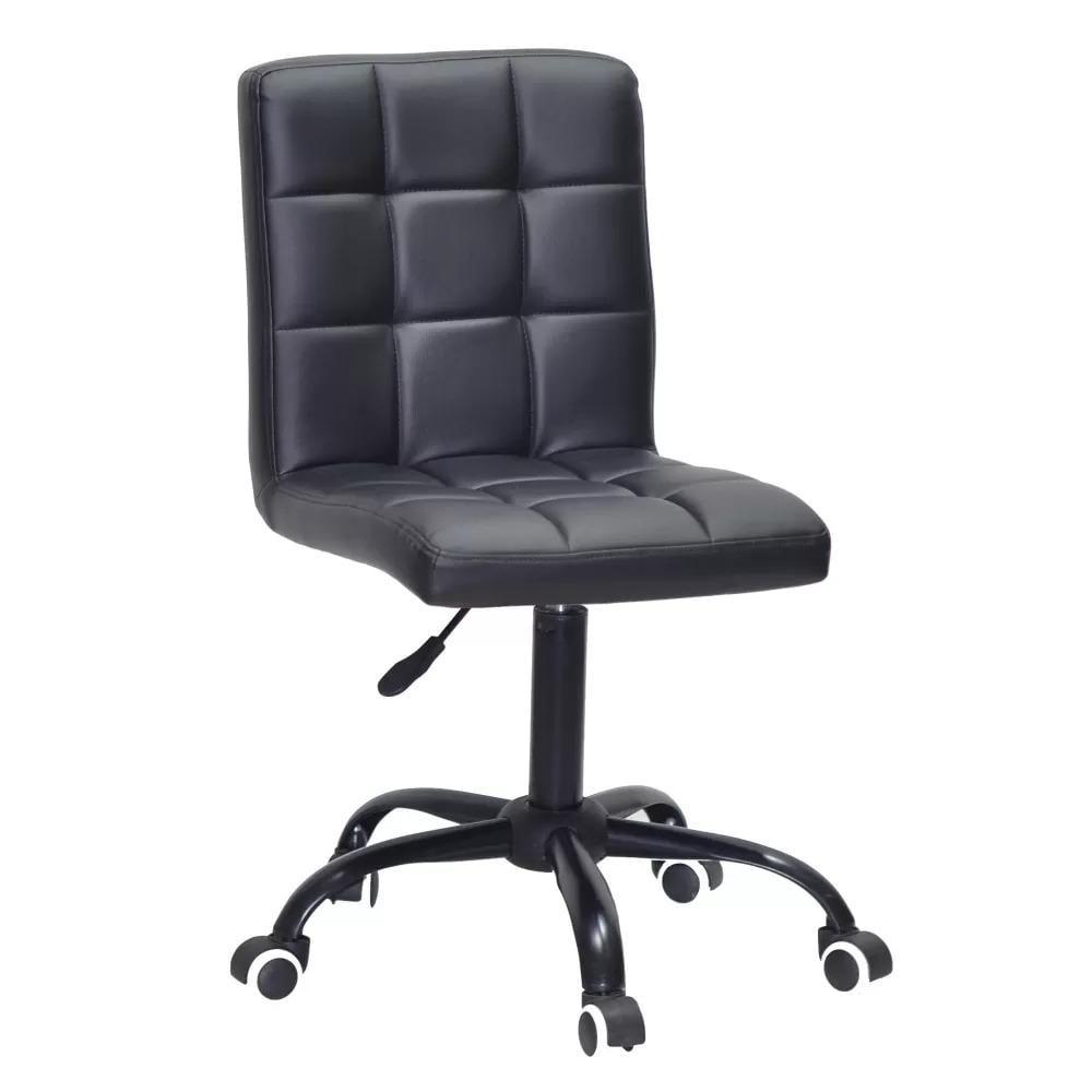 Стул TOWER OFFICE BLACK экокожа Черный (900538)