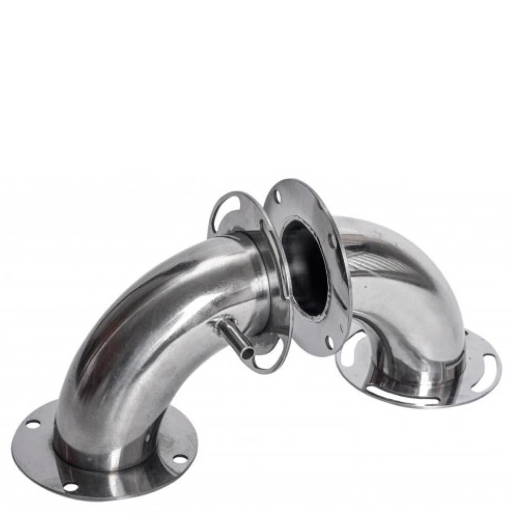 Отвод Вкусный фланец разборный 180°с 2"